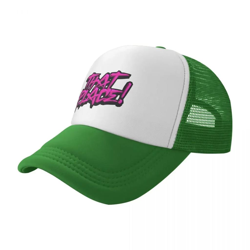 That Place Pink Baseball Cap Beach Outing Golf Cap Wild Ball Hat Ladies Mens