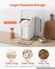 Rice Storage Container 20 L/5.28 Gal 14 kg Dog Food Dispenser Bin, for Kitchen Pantry, Stackable Large Ingredient Grain Cereal Flour Bin, Pet Food