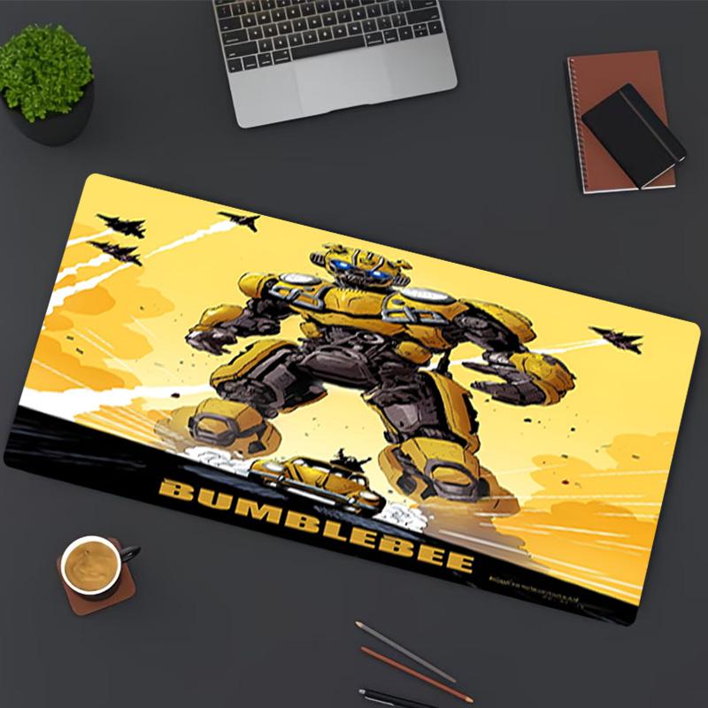 robot Print Mouse Pad, for Keyboard Pad Laptop PC Mat for Office Home Use, Desk Decor, Perfect Birthday Gift for Gamers