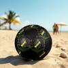 FC AIK Size 5 Soccer Ball, Machine-Stitched PVC, Durable & High Bounce, All Ages Fit, fan merchandise, matches & outdoor use.