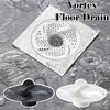 3pcs Rotating Floor Drain Vortex Anti-Clogging Filter New Sink Strainer  Bathroom