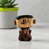 Halloween Table Decorations Wooden Decor, Rustic Pumpkin Ghost Tombstone Mummy Figurines, Distressed Wood Crafts Vintage Farmhouse Tabletop