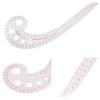 Comma Metric French Hip Curve Ruler Tailor Measure Tool for Sewing Dressmaking