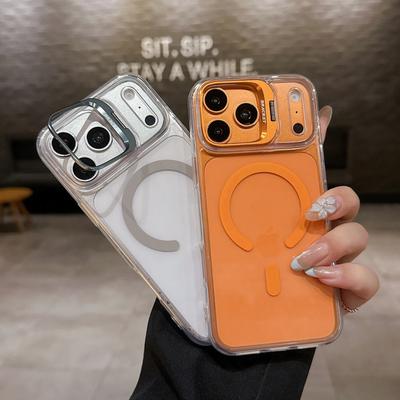 Магнитный держатель линзы E1 подходит для iPhone11ProMax Apple 11 модный 11 простой 11 чехол для мобильного телефона