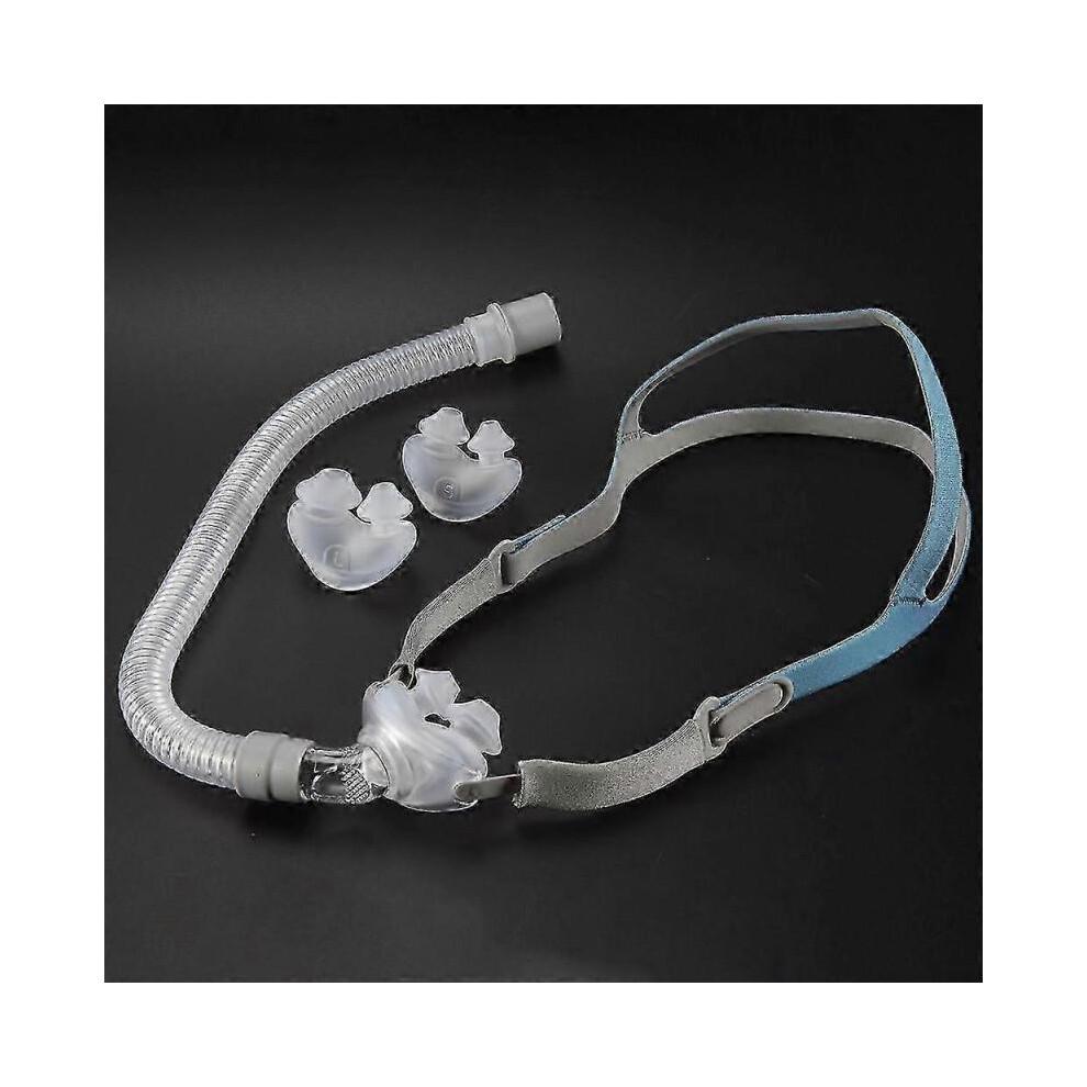 Назальная маска для CPAP BMC-P2 с креплением на голову S M L - Помощь при храпе и для лучшего дыхания во сне