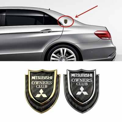 3D Металлическая Стикер-Наклейка Стиль Щит для Ralliart Lancer 9 10 ASX L200 Colt Pajero Outlander Eclipse Автомобильные Эмблемы Наклейки