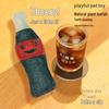 Natural Loofah Catnip Pet Toy for Cat and Dog Teething and Teeth Cleaning - Durable, Odorless, Universal Cat Teaser Stick