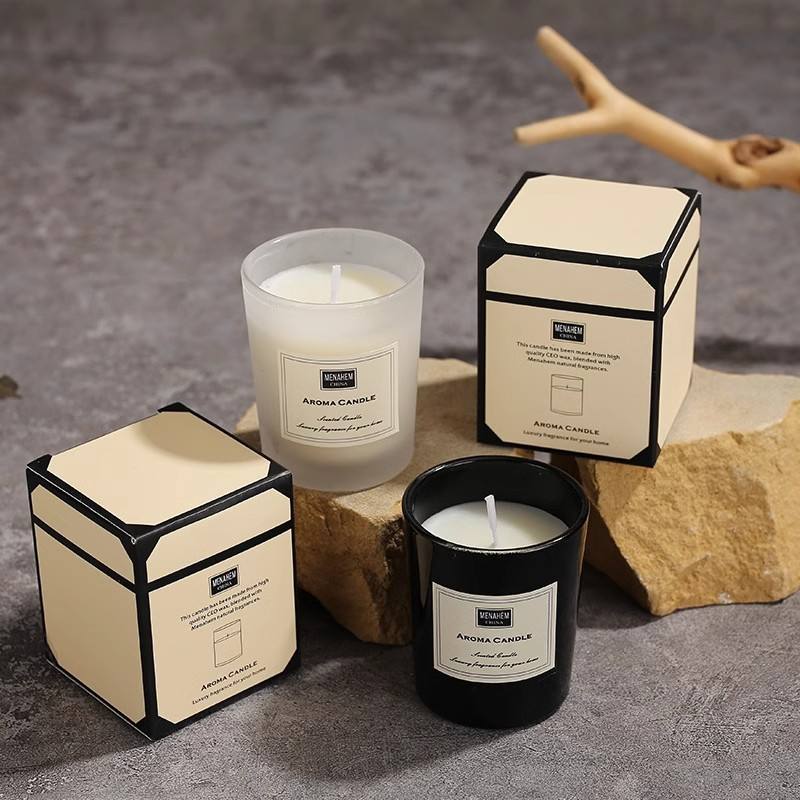 Simple Style Modern Aromatherapy Soy Wax Pillar Candle for Home Dcor Thanksgiving Christmas Weddings & Parties