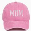 Outdoor Sports Visors DAD MOM Embroidery Baseball Caps Vintage Adjustable Distressed Faded Cap Hiphop Baseball Hats
