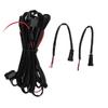 Motorcycle Handlebar Button Switch LED Fog Light Switch Harness Waterproof for ATV Dirt Bike