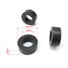 2Pcs Weight Plate Spacers Barbell Guide Rods Shock-absorbing Rubber Washers