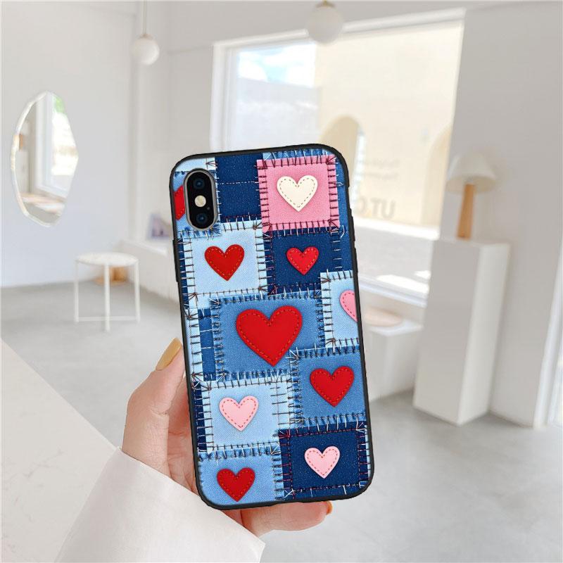 LO17 Calm Heart Art Soft Shell Phone Case for Samsung Galaxy S20 S21 S22 Ultra FE + Plus A21S A22 A24 A25 A26 A30 A30S A31
