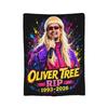 Оливер Три Rest In Peace 1993-2023 Мемориальные фланелевые одеяла Индивидуальные пледы для кровати, дивана, кушетки 125*100 см Покрывала