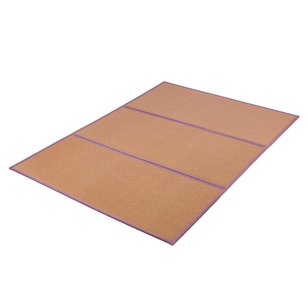 Japanese Tatami Mat 80 x 55 in Foldable Natural Rattan Tatami Mattress