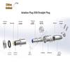 Zhonglian XS8 Quick-Connect Moisture & Dust-Proof Aviation Communication Connector