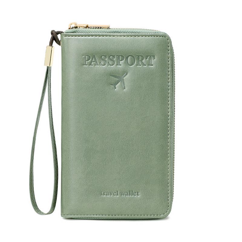 2024 Кошелек-органайзер для паспорта и документов с RFID-защитой от кражи