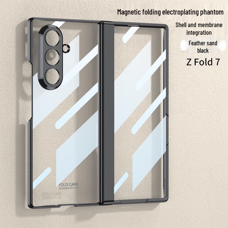 Магнитный чехол Samsung Z Fold7 Magsafe Ударопрочный Акриловый с Airbag для 6/7 Поколения