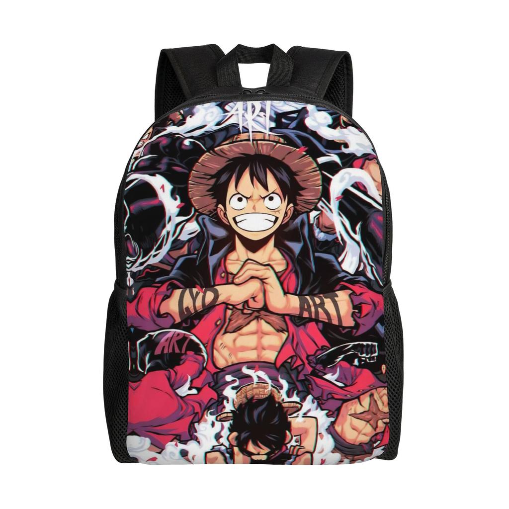 Рюкзак One Piece ACE для мужчин и женщин, крутой, для старшей школы, на каждый день, с карманом для ноутбука, на плечо