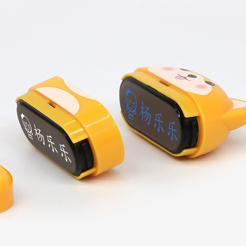 Водостойкий штамп для детской одежды, не выцветающий, штамп-печать с именем для детского сада для детской одежды