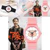 Children Digital Watch With Night Light Waterproof Silicone Strap For Students