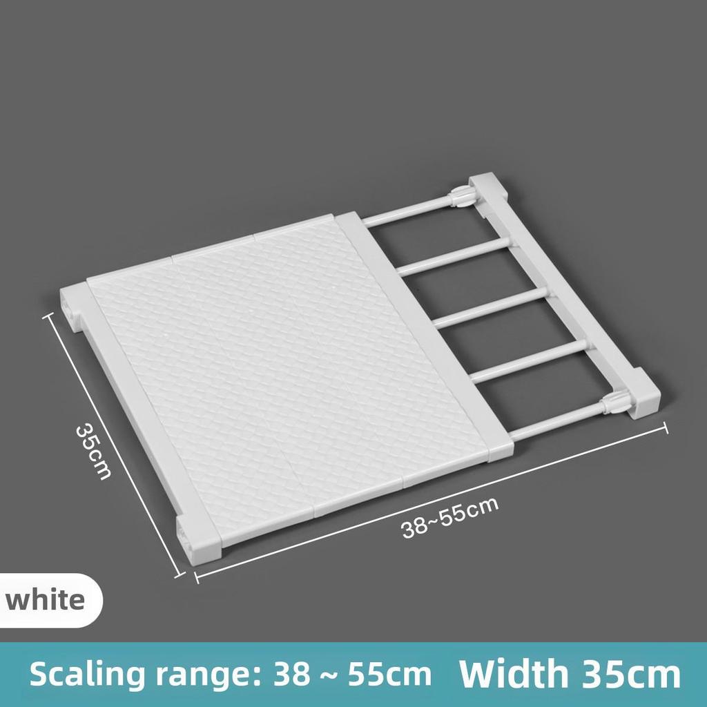 Неклеящаяся полка для хранения перегородок в гардеробе и тумба для обуви
