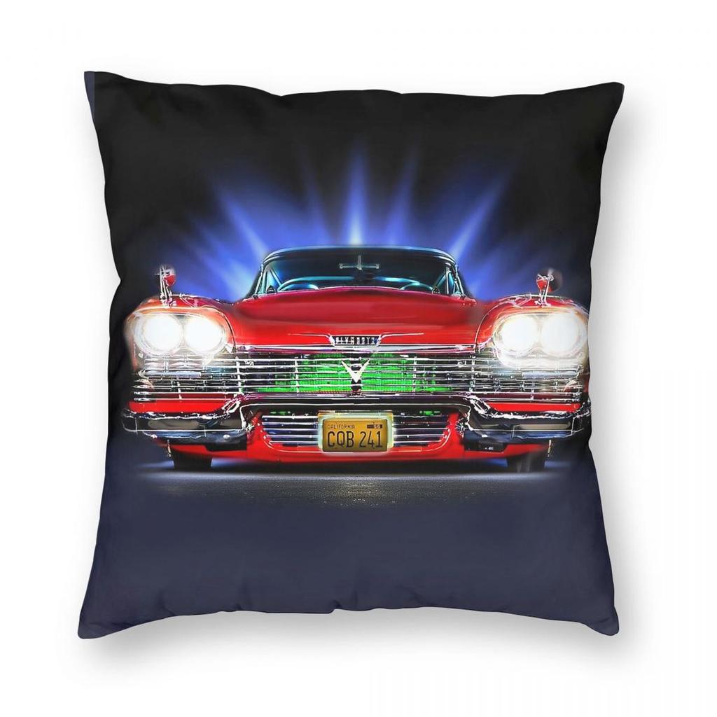 Christine Plymouth Fury Pillowcase Polyester Linen Velvet Printed Zip Decor Sofa Cushion Cover