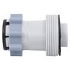Adaptateurs de tuyaux de piscine - Type B - 2 pcs - Plastique - Extérieur - 38 mm