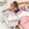 Next2Me Dream Silver Co-sleeping Cradle - CHICCO - From 0 Months - Adjustable Height - Mattress Included