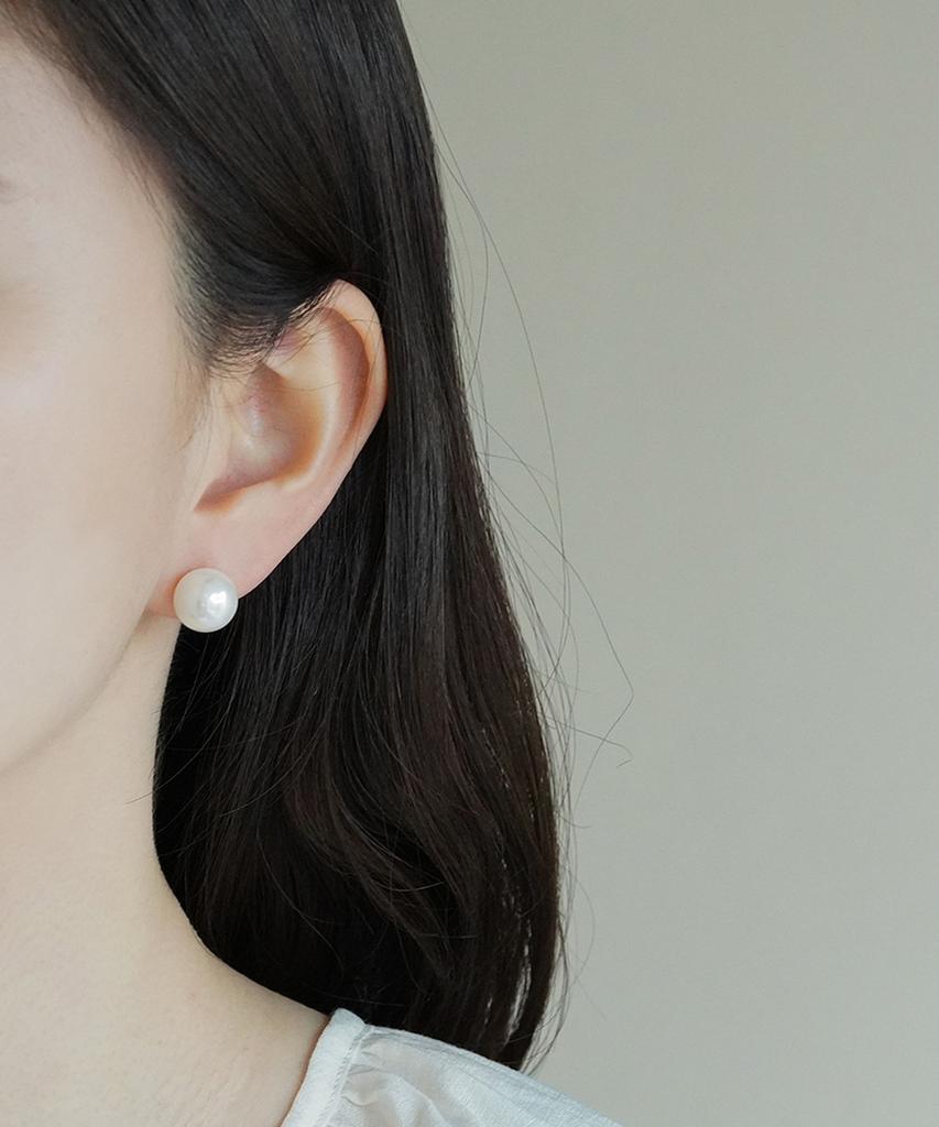 Alleun 10K 14K Серьги с имитацией жемчуга для матери невесты Hanbok