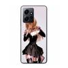 Anime Death note Amane Misa Phone Case For Redmi 12 13C 12C 15C 9 10 10C Note 13 Pro Plus 14 15 Pro 9T 9C 9A TPU Soft Cover Clea