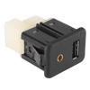 USB Port Socket Auxiliary Stereo Adapter for Chevrolet Spark 95224941