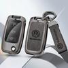 For VW Car Key Cover Fob Case Shell Bag Accessories For Volkswagen VW Polo Tiguan Golf Jetta Beetle Eos Scirocco Up Transporte