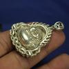 Tibetan Buddhism Tibet Silver Carved Buddha Lucky Amulets Necklaces Pendants