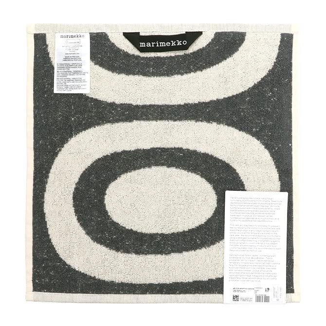Marimekko hand mini MELOONI 72879 072879 910 towel, towel, handkerchief, design, charcoal/off-white, [item]