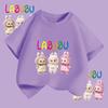 Labubu Cute Cartoon 3d Print Children T-shirt Kawaii Kid Tee Boys Girls Tshirt Funny Clothes Top