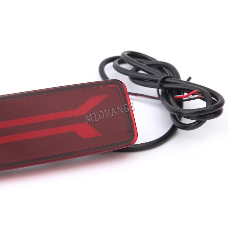 MZORANGE LED Rear Bumper Light For Honda CRV CR-V 2007 2008 2009 Brake Reflector Light Rear Fog Lamp Car Accessories