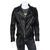 Spring clothing, locomotive leather jacket, fashionable multi-zipper lapel, slim-fitting washed pu leather jacket Y
