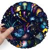 50 Fireworks Graffiti Stickers Personalized Hand-painted Small Fresh Night Fireworks Decorative Mobile Phone Case Water Cup Stickers