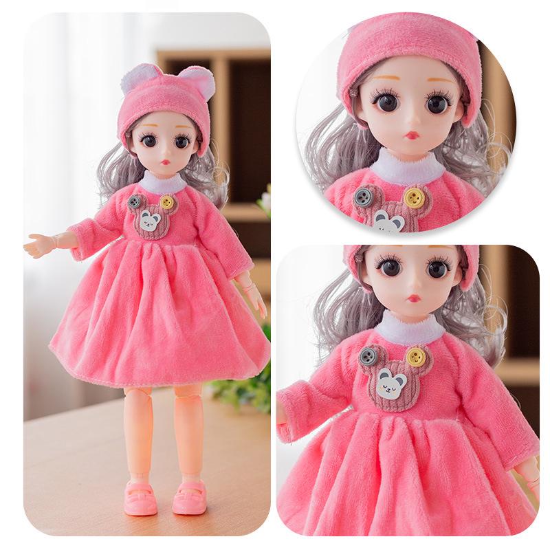 Набор кукол Барби Итянь 30 см: Кукла BJD с музыкой, свадебным платьем и сменой нарядов