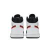 Air Jordan 1 Mid 'Chile Red' (Unisex) Black / Chile Red / White Vintage Basketball Shoes 554724 075