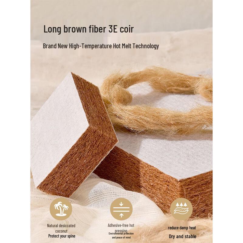 Green Seeker Natural Coconut Palm Foldable Mattress