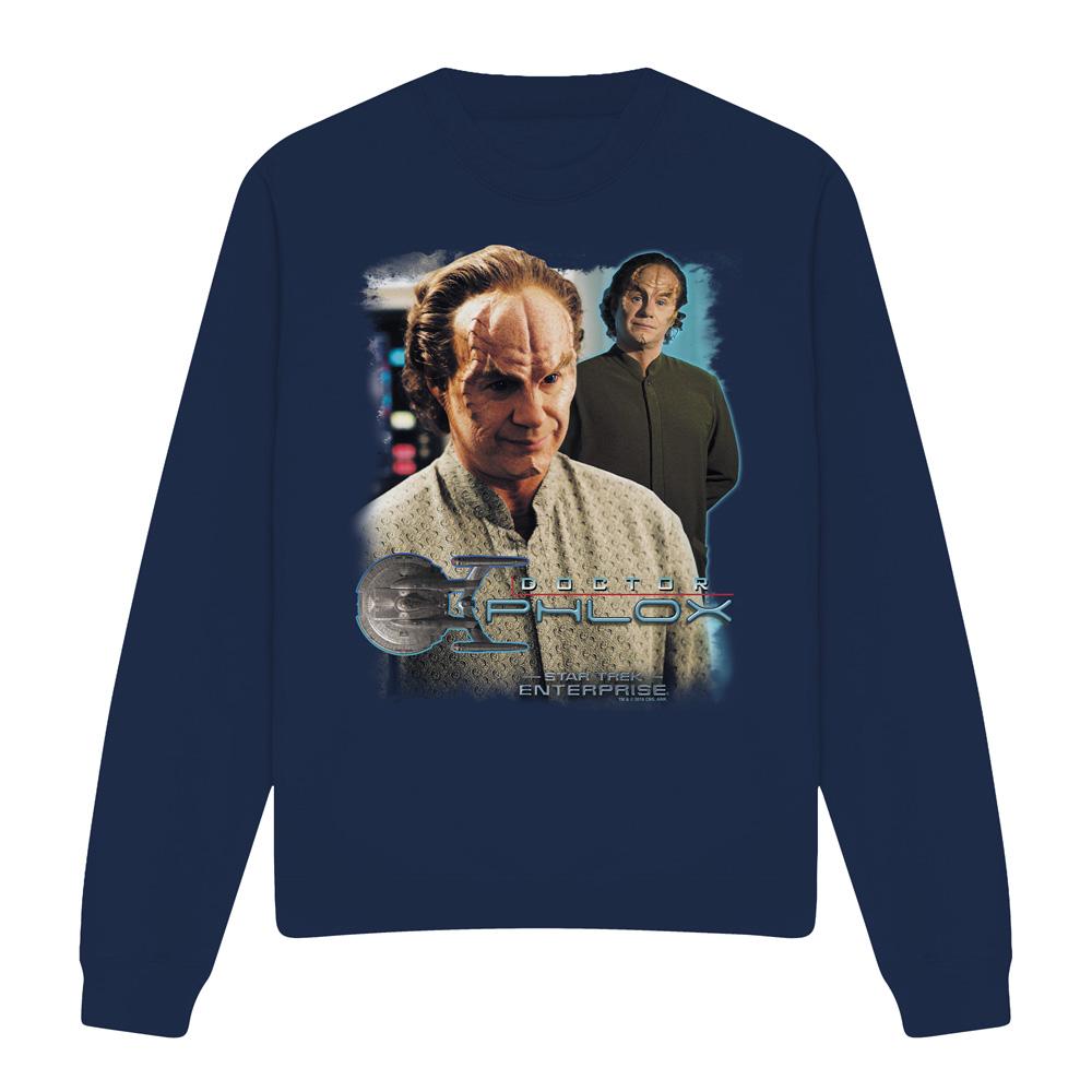 Star Trek Unisex Adult Doctor Phlox Sweatshirt
