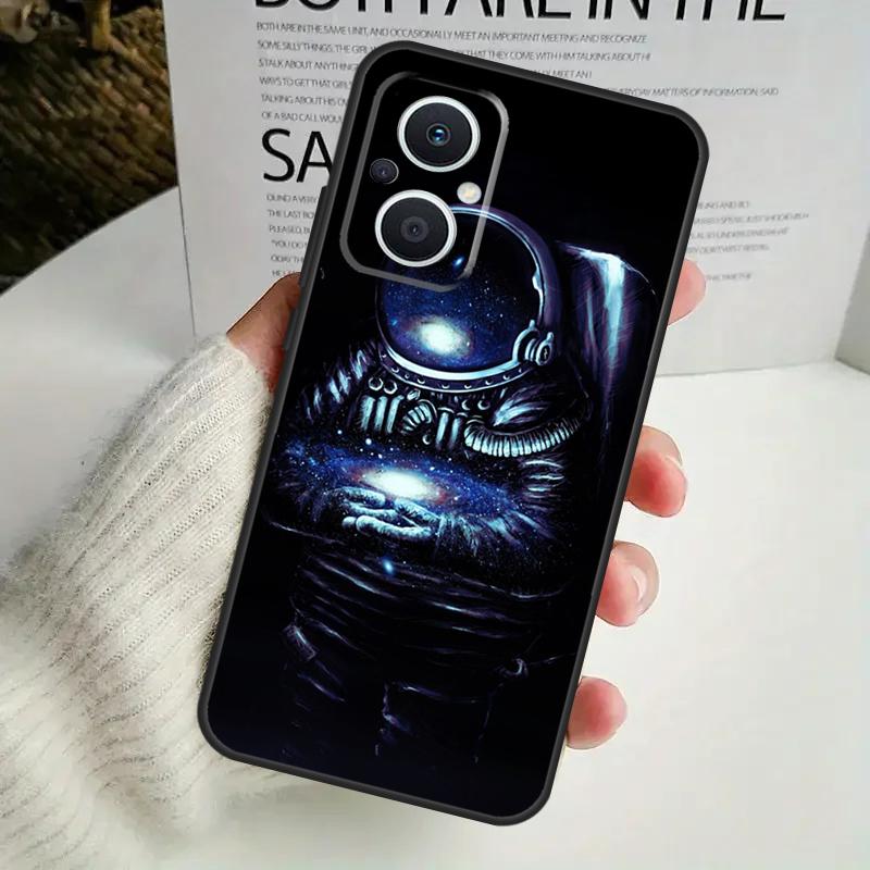 Чехол для телефона с рисунком Астронавт Звезда Космос для OPPO Reno 8T 14F 13 F 12 11 10 14 Pro 7 8 Lite OPPO Find X8 X6 X5 X9 Pro