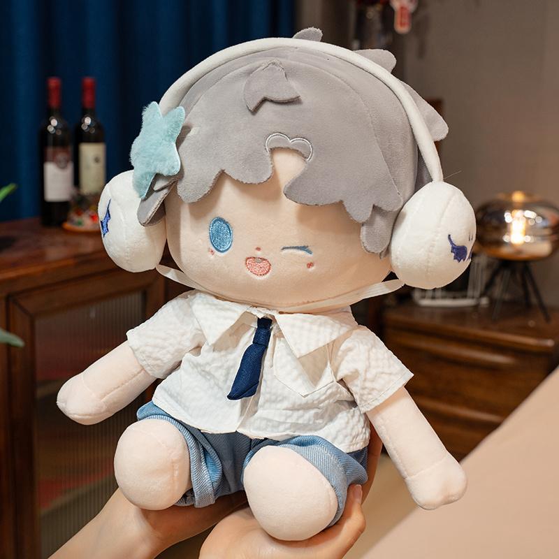 Любовь и Глубокий космос Мультяшная плюшевая игрушка Милая Рафаэль Ксавье Мягкая аниме Успокаивающая спящая кукла Подарки Девочка