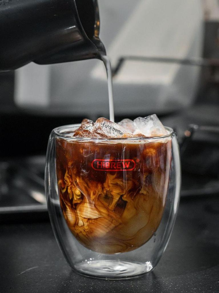 HiBREW H11 1450W Coffee Maker, 19 Bar Semi Automatic Espresso Machine, ESE POD Powder Dual Use, Hot Water