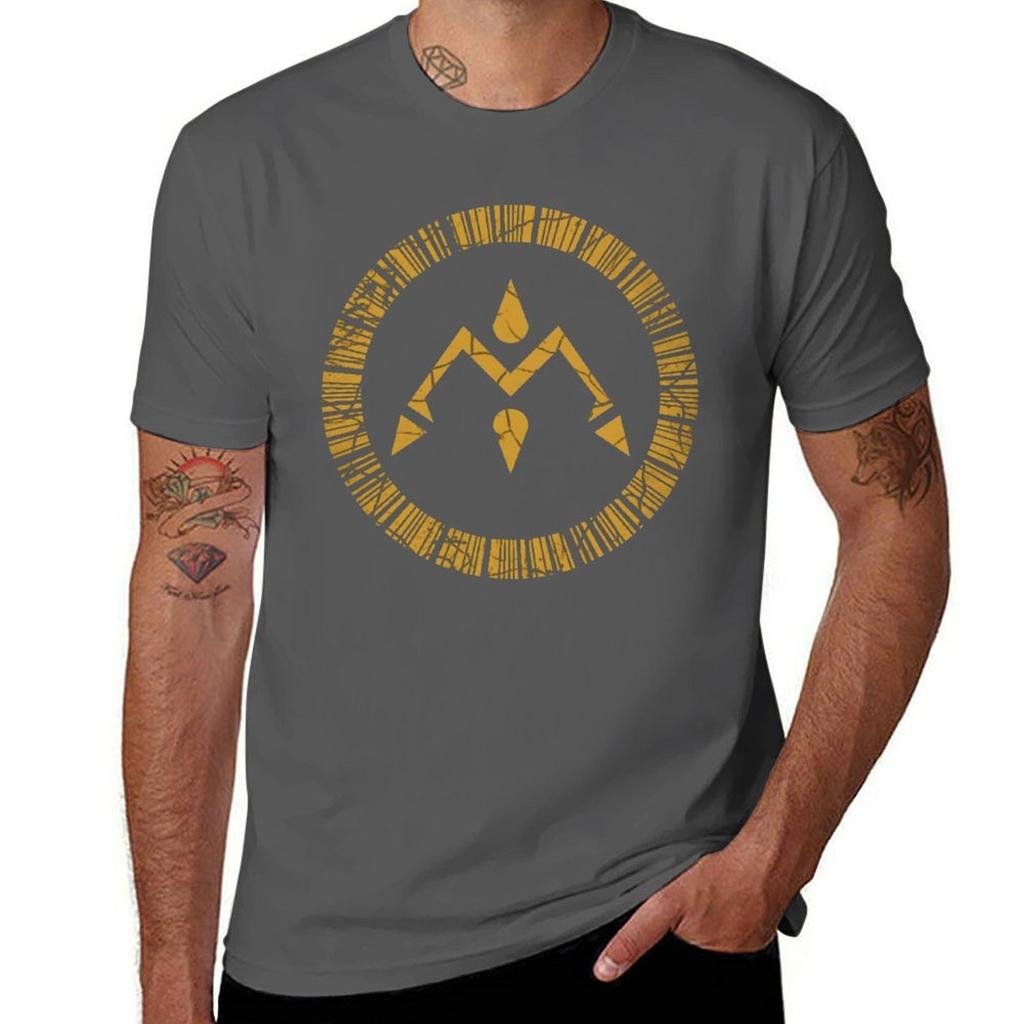 Crest of Miracles TShirt Big and Tall Gym TShirt