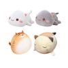 1pc Kawaii Lying Cat Plush Toys Stuffed Cute Kittyt Doll Lovely Animal Pillow Soft Cartoon Back Cushion Kid Xmas Gifts for Kids