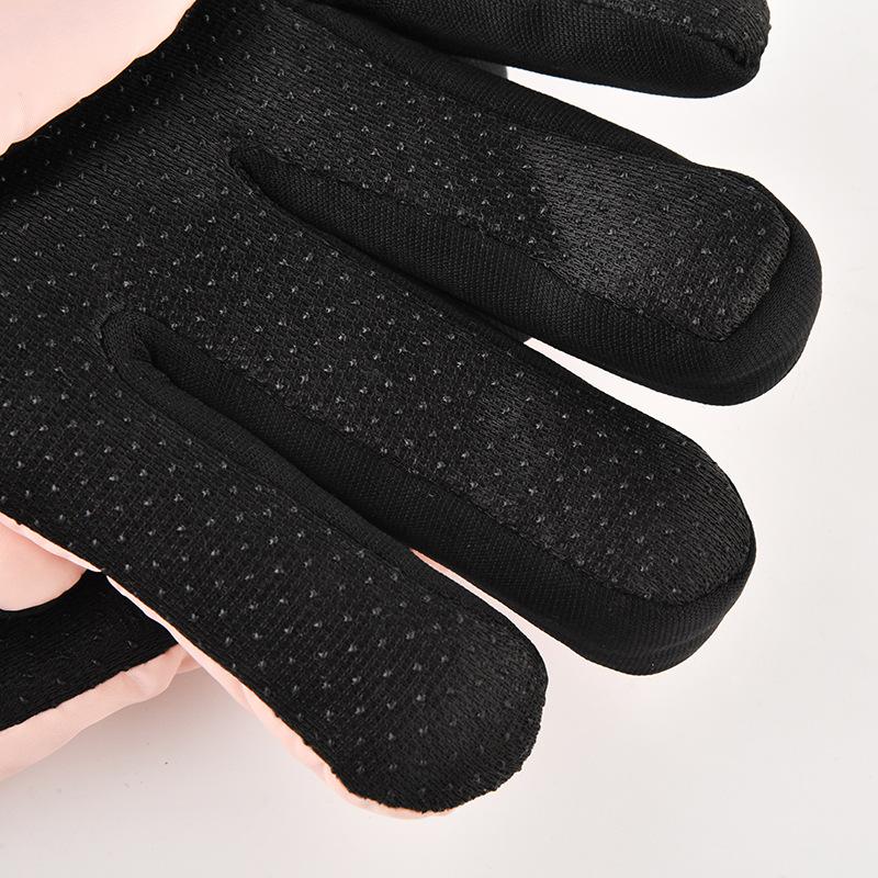 Перчатки для занятий спортом на открытом воздухе зимние мужские и женские водонепроницаемые и теплые утолщенные ветрозащитные мотоциклетные для езды холодостойкие велосипедные перчатки