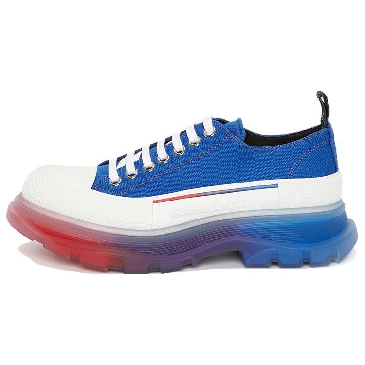 Alexander Mcqueen Кроссовки Tread Slick Low на шнуровке Королевский Белый 705660W4TGE1141