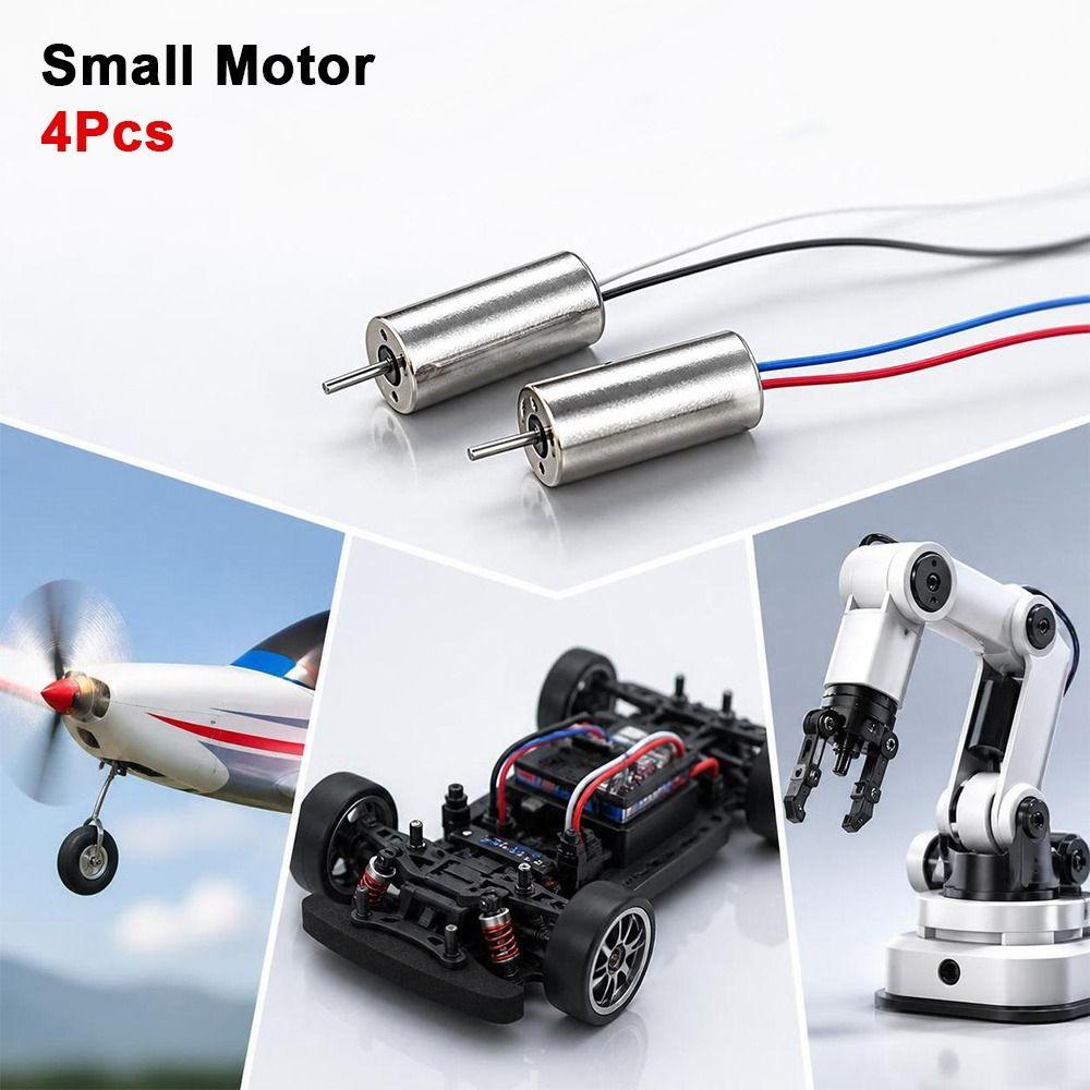 2pairs 716 Remote Control Aircraft Motor Alloy High-speed Model Aircraft Motor Shaft